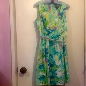NWOT Dana Buchman size 8 Spring Dress Floral